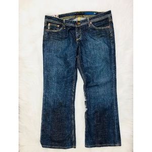 ADRIANO GOLDSCHMIED AG Sz 32R Jeans Blue Cotton